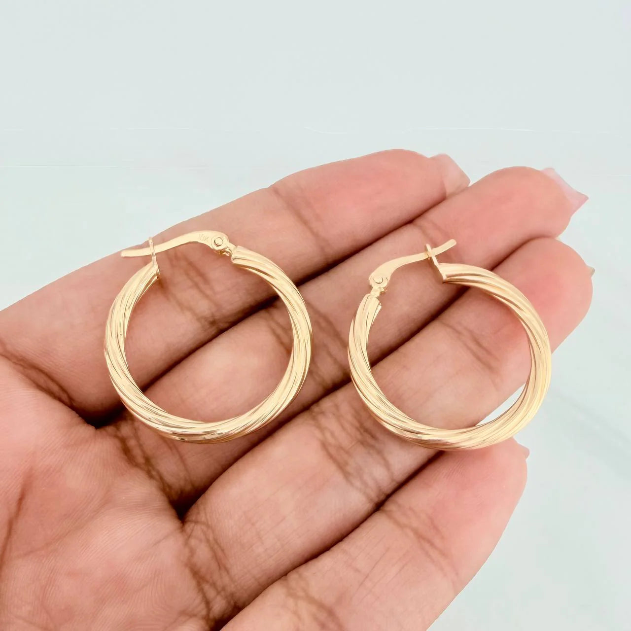 Candongas Mary 2.1 g / 2.7 cm Oro Amarillo 18K