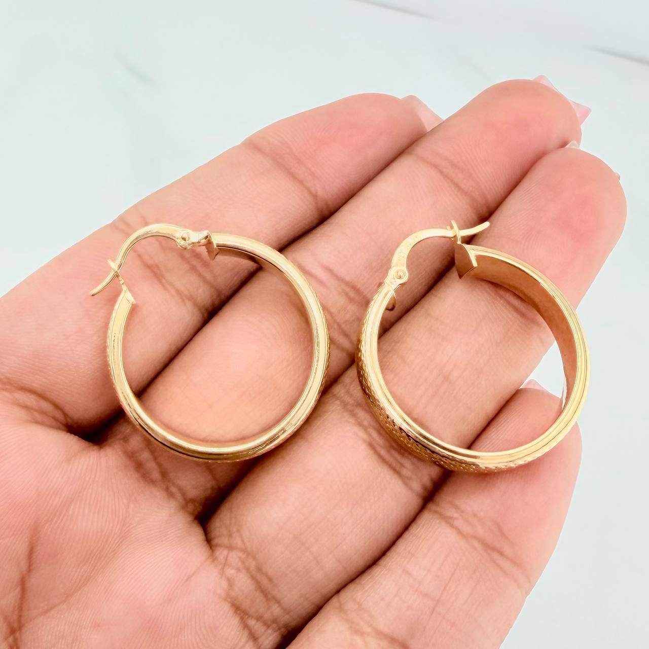 Candongas Alexa 3.35gr / 2.8cm / Oro Amarillo 18K $