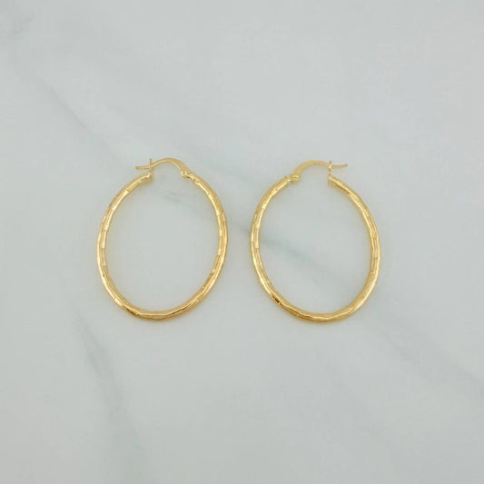 Candongas Sandra 2gr / 3.6cm / Oro Amarillo 18K