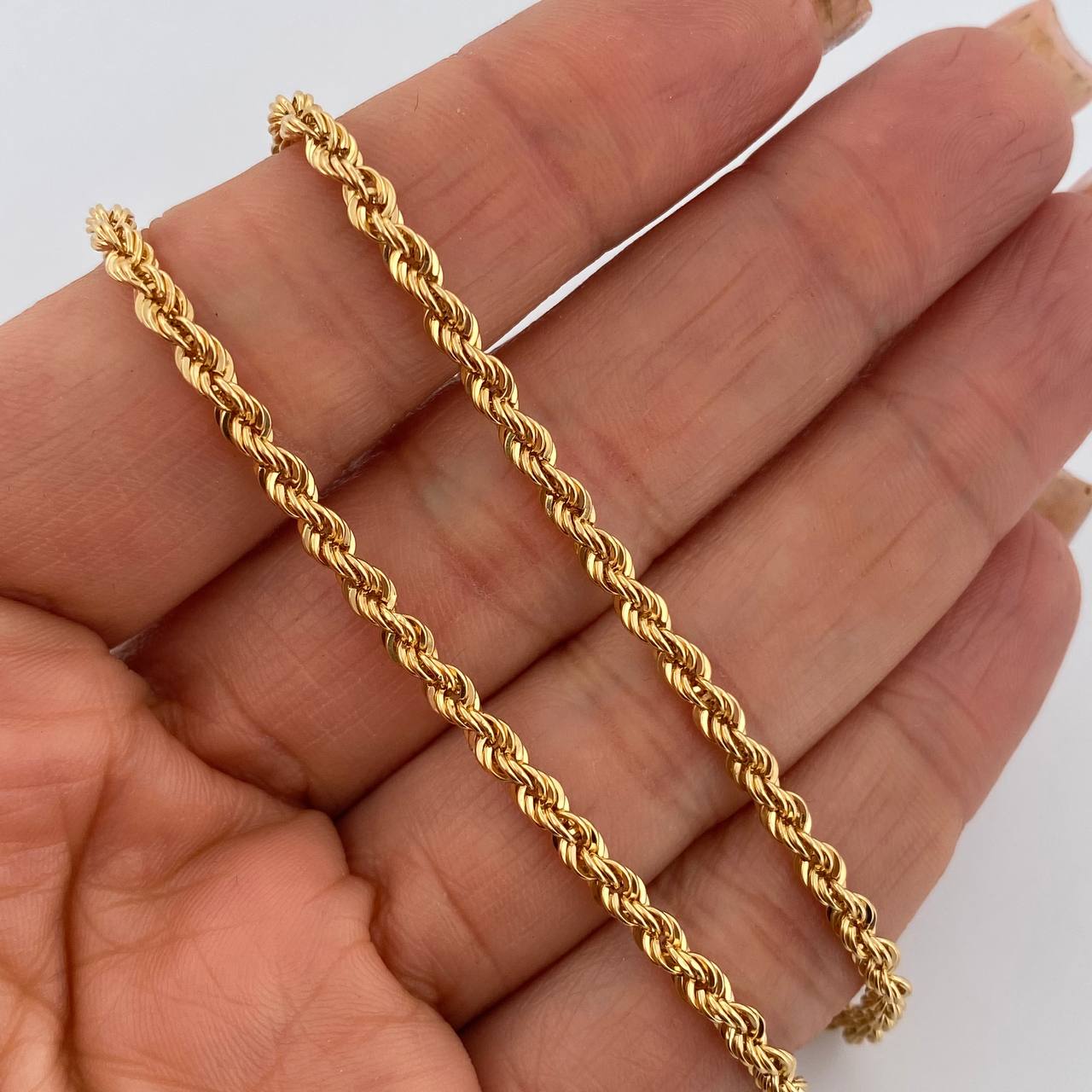 Cadena Lazo 6.05gr / 50cm / +3Oro 18K $