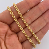 Cadena Lazo 6.8gr / 50cm / +3Oro 18K $