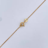 Cadena Veneciana 1.5gr / 60cm / +3 Oro Amarillo  18K &