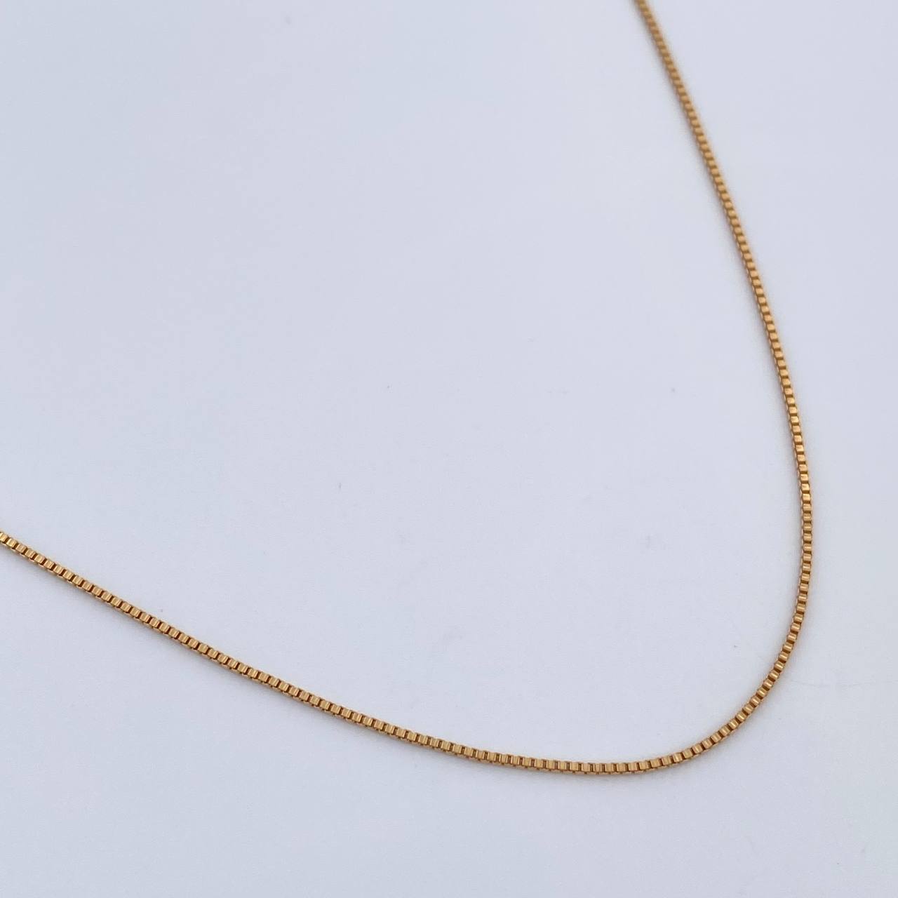 Cadena Veneciana 2.05gr / 60.3cm / +3 Oro 18K &