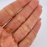 Cadena Veneciana 1.9gr / 60cm / +3 Oro 18K &
