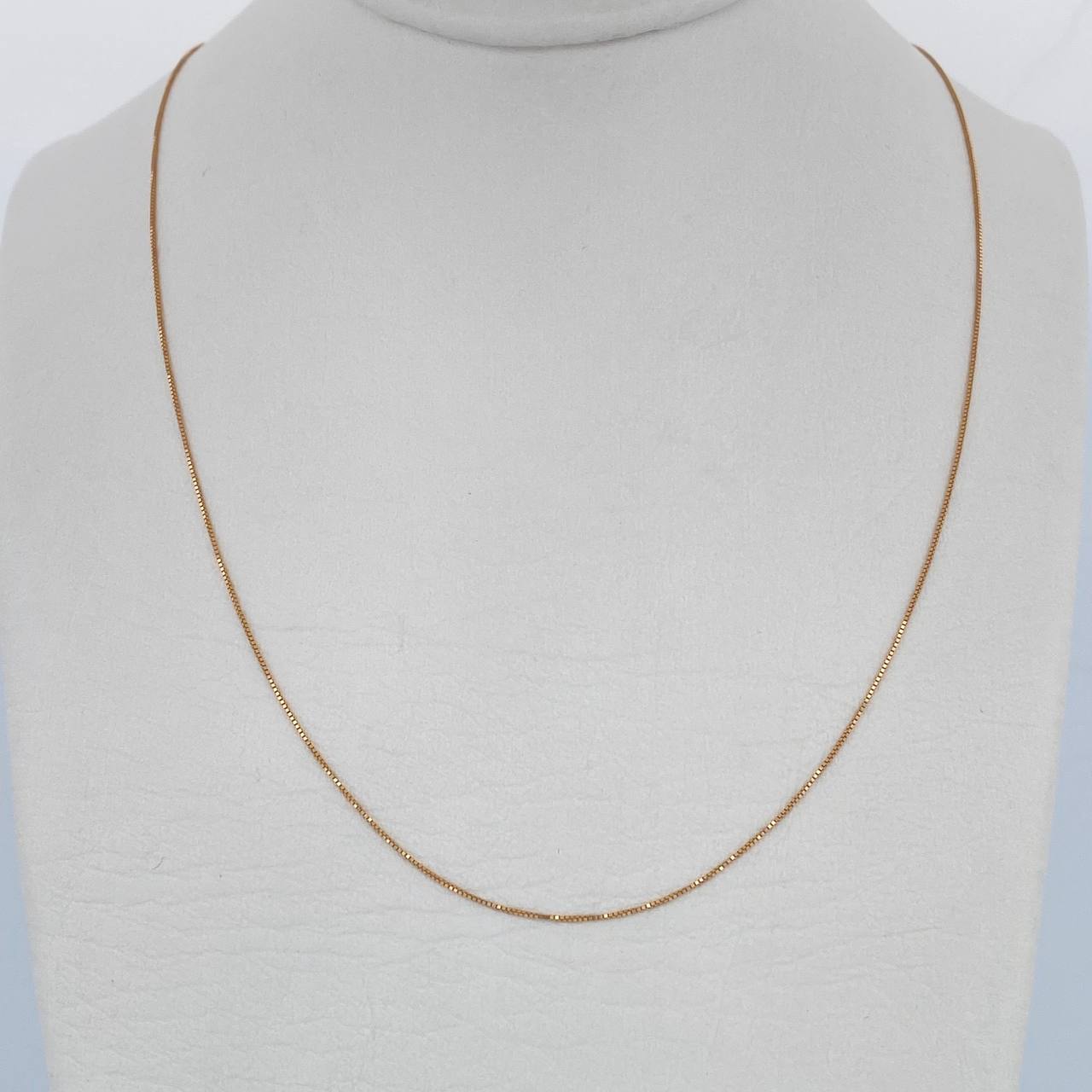 Cadena Veneciana 1.9gr / 60cm / +3 Oro 18K &