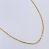 Cadena Veneciana 3gr / 50cm / +3 Oro 18K &