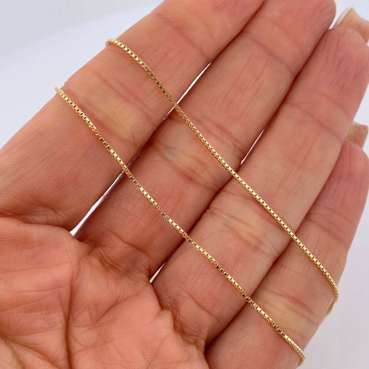 Cadena Veneciana 3gr / 50cm / +3 Oro 18K &