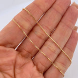 Cadena Veneciana 3gr / 50cm / +3 Oro 18K &