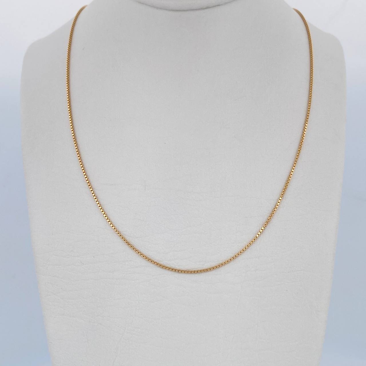 Cadena Veneciana 3gr / 50cm / +3 Oro 18K &