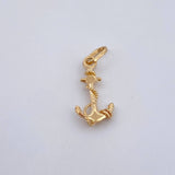 Dije Ancla 0.9gr / 2.1cm / Oro Amarillo 18K &