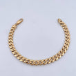 Pulso Cubano 10.25gr / T18 4/5 / 18.8cm / Oro Amarillo 18K &