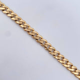 Pulso Cubano 10.25gr / T18 4/5 / 18.8cm / Oro Amarillo 18K &