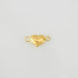 Herraje Corazón 0.25g / 1.4cm Oro Amarillo 18K