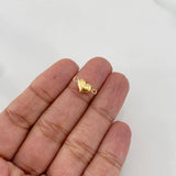 Herraje Corazón 0.25g / 1.4cm Oro Amarillo 18K