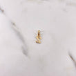 Dije Letra Z 0.4gr / 1.3cm / Liso Oro Amarillo 18K $