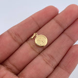 Dije Letra X 0.45gr / 1.5cm / Medalla Oro Amarillo 18K &