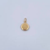 Dije Letra M 0.45gr / 1.5cm / Medalla Oro Amarillo 18K &