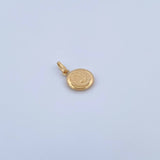 Dije Letra J 0.4gr / 1.5cm / Medalla Oro Amarillo 18K &