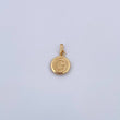 Dije Letra G 0.4gr / 1.5cm / Medalla Oro Amarillo 18K &