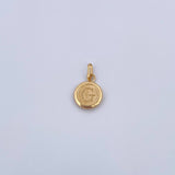Dije Letra G 0.4gr / 1.5cm / Medalla Oro Amarillo 18K &