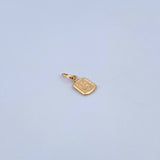 Dije Letra G 0.35gr / 1.5cm / Liso Oro Amarillo 18K &