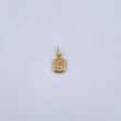 Dije Letra C 0.4gr / 1.5cm / Liso Oro Amarillo 18K &