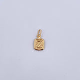 Dije Letra Z 0.35gr / 1.5cm / Liso Oro Amarillo 18K &