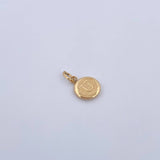 Dije Letra U 0.45gr / 1.5cm / Medalla Oro Amarillo 18K &