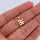 Dije Letra U 0.35gr / 1.5cm / Liso Oro Amarillo 18K &