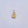 Dije Letra N 0.3gr / 1.5cm / Liso Oro Amarillo 18K &