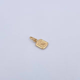 Dije Letra N 0.3gr / 1.5cm / Liso Oro Amarillo 18K &