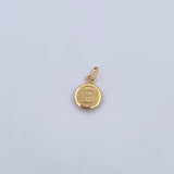 Dije Letra E 0.45gr / 1.5cm / Medalla Oro Amarillo 18K &