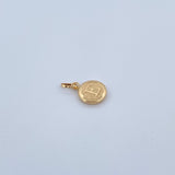 Dije Letra E 0.45gr / 1.5cm / Medalla Oro Amarillo 18K &