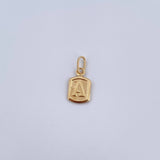 Dije Letra A 0.3gr / 1.5cm / Liso Oro Amarillo 18K &