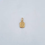Dije Letra T 0.35gr / 1.5cm / Liso Oro Amarillo 18K &