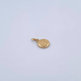 Dije Letra T 0.45gr / 1.5cm / Medalla Oro Amarillo 18K &