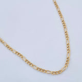Cadena Figaro 1.55gr / 50cm / Oro Amarillo +1 18K &