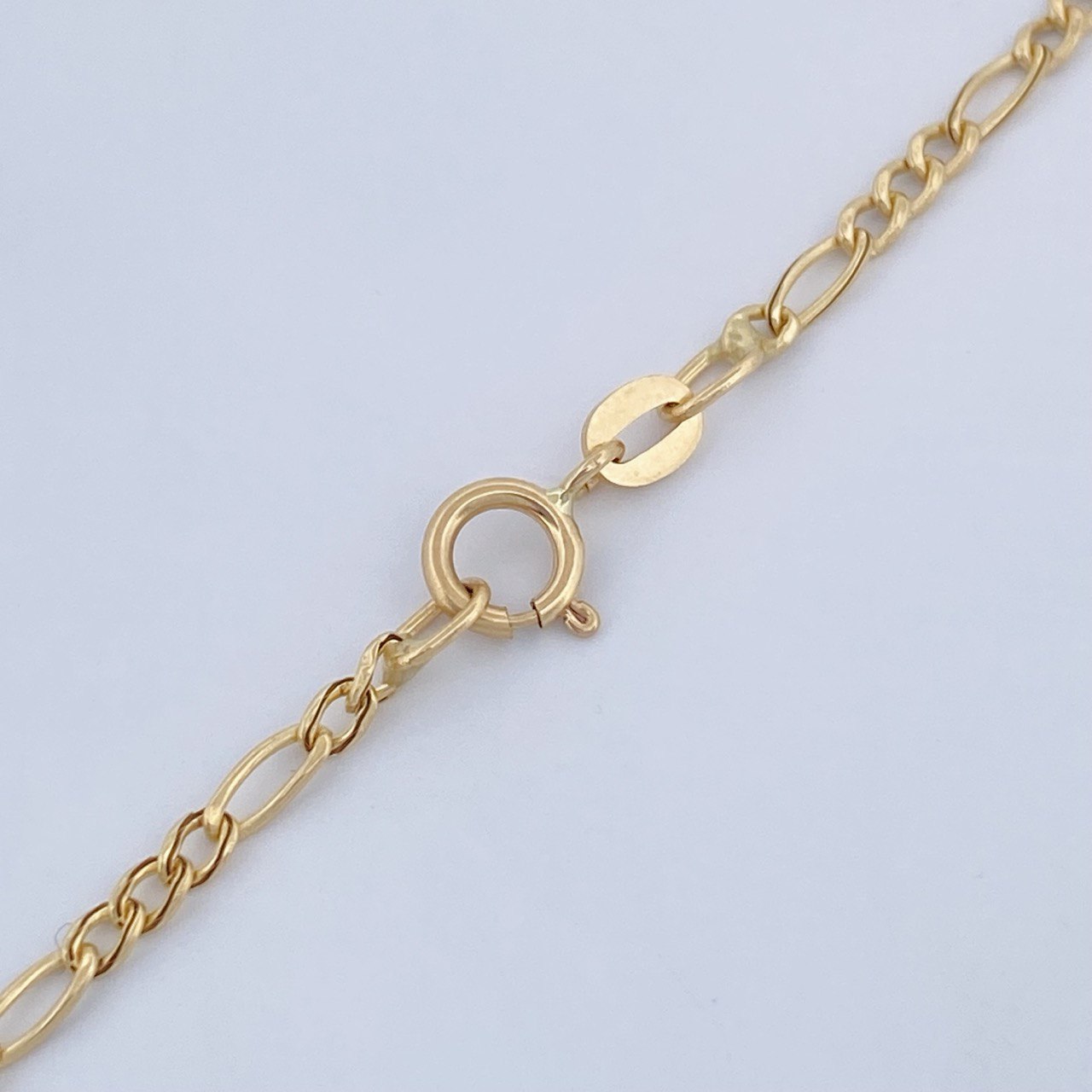 Cadena Figaro 1.55gr / 50cm / Oro Amarillo +1 18K &