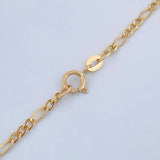 Cadena Figaro 1.55gr / 50cm / Oro Amarillo +1 18K &