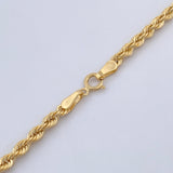 Cadena Lazo 4.6gr / 50.5cm / Oro Amarillo +3 18K &