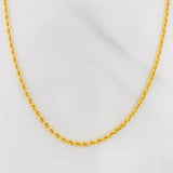 Cadena Lazo 2.3g / 60cm / 1.8mm Oro Amarillo 18K