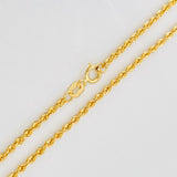 Cadena Lazo 2.3g / 60cm / 1.8mm Oro Amarillo 18K