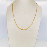 Cadena China 4g / 60cm / 1.6mm Oro Amarillo 18K