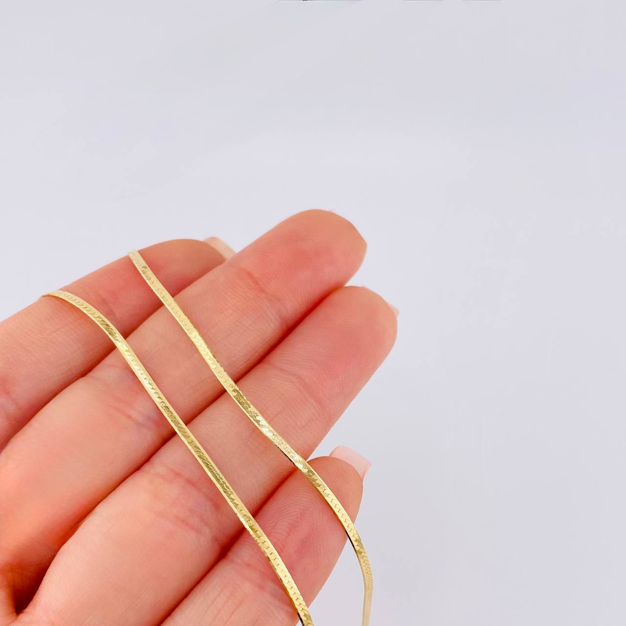 Cadena Espejo 2.25 g / 40 cm / 1.5 mm Oro Amarillo 18K