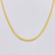 Cadena Espejo 5.5 g / 45 cm / 2.4 mm Oro Amarillo 18K