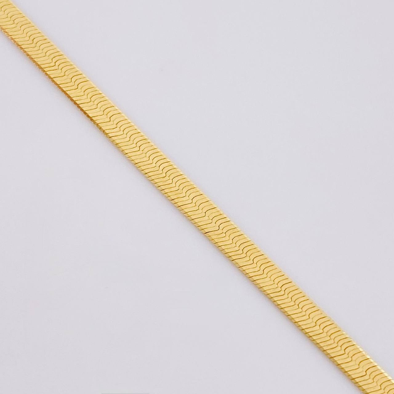Cadena Espejo 5.5 g / 45 cm / 2.4 mm Oro Amarillo 18K