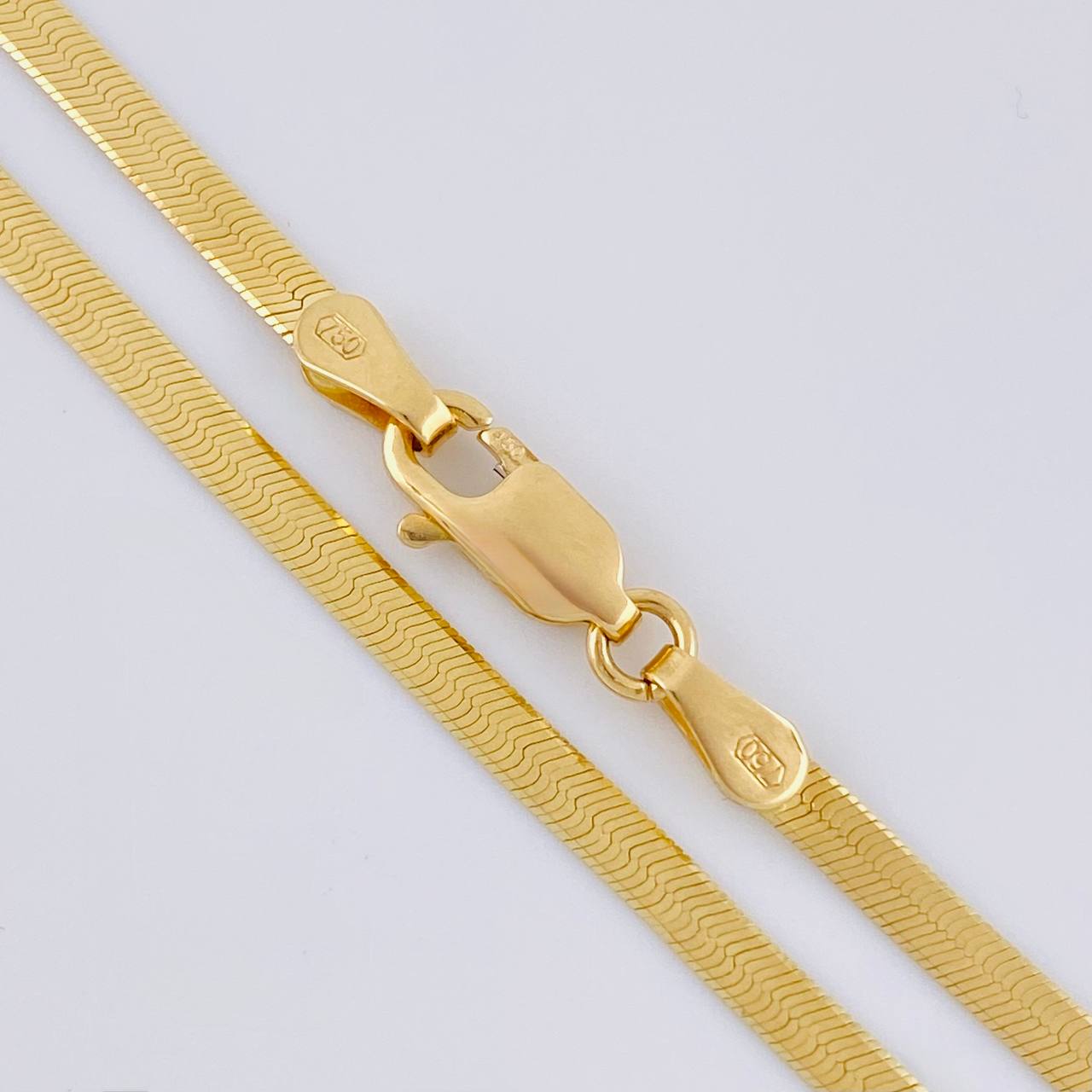 Cadena Espejo 5.5 g / 45 cm / 2.4 mm Oro Amarillo 18K