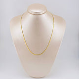 Cadena Espejo 5.5 g / 45 cm / 2.4 mm Oro Amarillo 18K