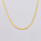 Cadena Espejo 3.2g / 40cm / 2mm Oro Amarillo 18K