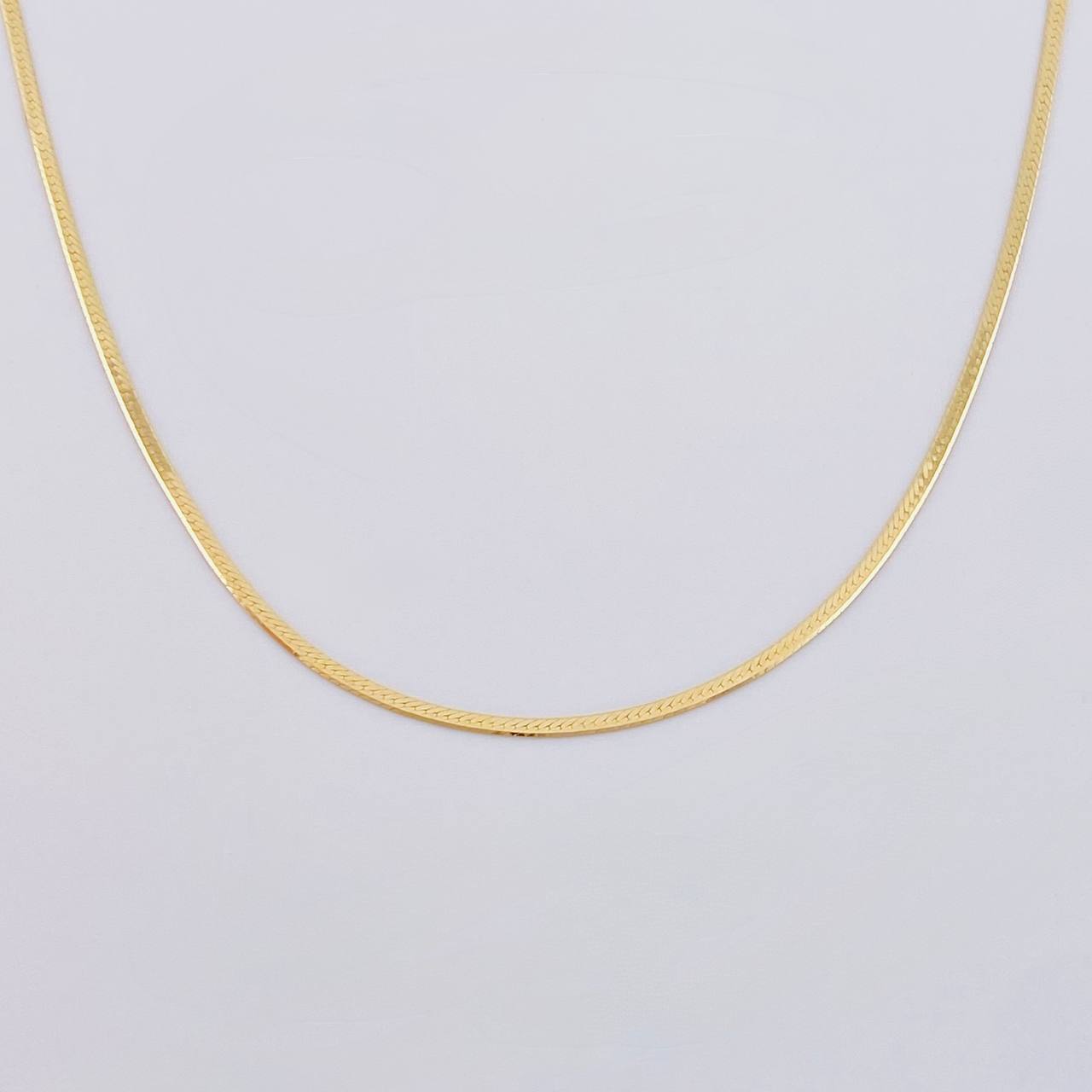 Cadena Espejo 2.4 g / 45 cm / 1.5 mm Oro Amarillo 18K
